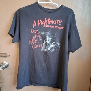 A Nightmare On‎ Elm Street Graphic Tee Sz Medium Pre-owned